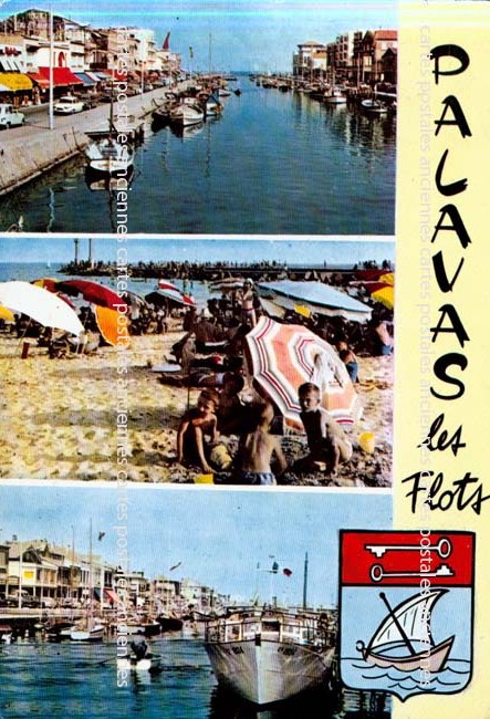 Cartes postales anciennes > CARTES POSTALES > carte postale ancienne > cartes-postales-ancienne.com Occitanie Herault Palavas Les Flots