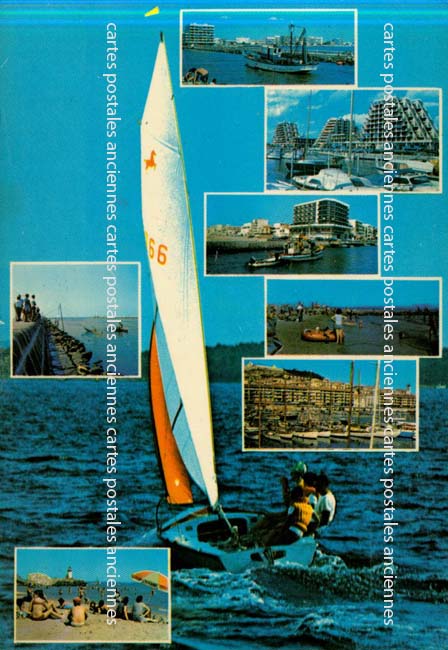 Cartes postales anciennes > CARTES POSTALES > carte postale ancienne > cartes-postales-ancienne.com Occitanie Herault Palavas Les Flots