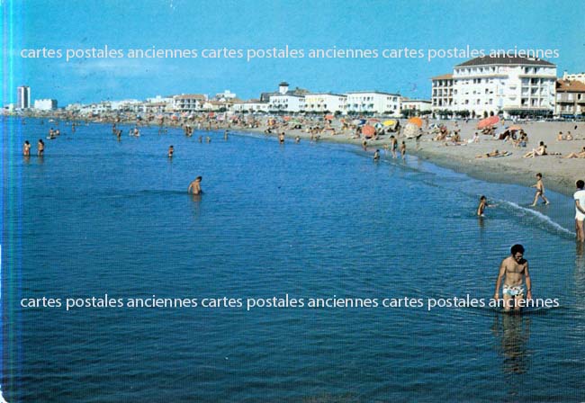 Cartes postales anciennes > CARTES POSTALES > carte postale ancienne > cartes-postales-ancienne.com Occitanie Herault Valras Plage