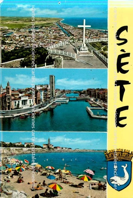 Cartes postales anciennes > CARTES POSTALES > carte postale ancienne > cartes-postales-ancienne.com Occitanie Herault Sete