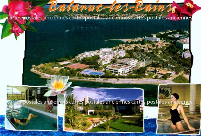 Cartes postales anciennes > CARTES POSTALES > carte postale ancienne > cartes-postales-ancienne.com Occitanie Herault Balaruc Les Bains