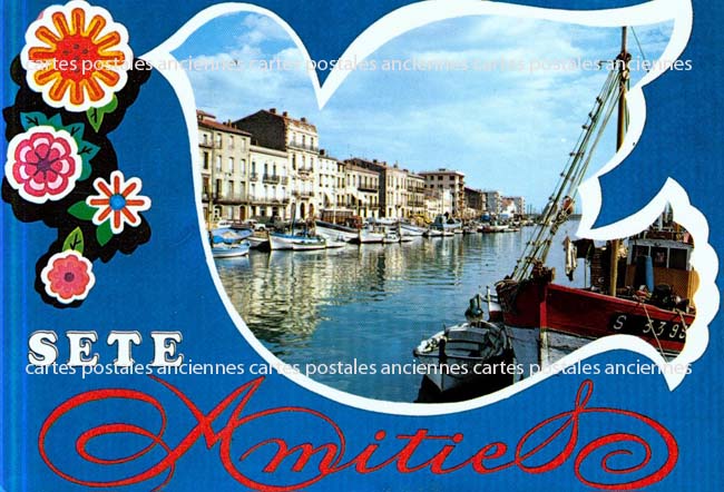 Cartes postales anciennes > CARTES POSTALES > carte postale ancienne > cartes-postales-ancienne.com Occitanie Herault Sete