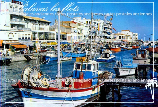 Cartes postales anciennes > CARTES POSTALES > carte postale ancienne > cartes-postales-ancienne.com Occitanie Herault Palavas Les Flots
