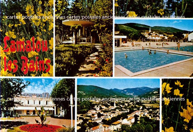 Cartes postales anciennes > CARTES POSTALES > carte postale ancienne > cartes-postales-ancienne.com Occitanie Herault Lamalou Les Bains