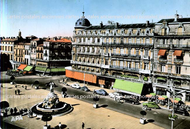 Cartes postales anciennes > CARTES POSTALES > carte postale ancienne > cartes-postales-ancienne.com Occitanie Herault Montpellier