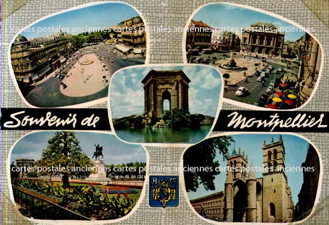 Cartes postales anciennes > CARTES POSTALES > carte postale ancienne > cartes-postales-ancienne.com Occitanie Herault Montpellier