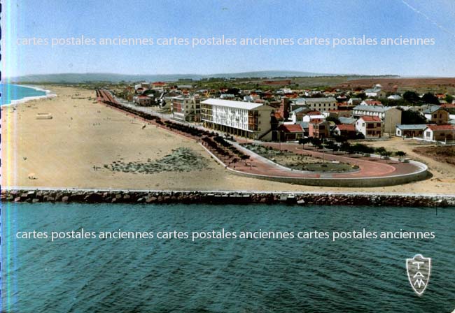 Cartes postales anciennes > CARTES POSTALES > carte postale ancienne > cartes-postales-ancienne.com Occitanie Herault Valras Plage