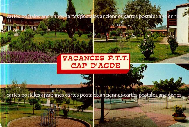 Cartes postales anciennes > CARTES POSTALES > carte postale ancienne > cartes-postales-ancienne.com Occitanie Herault Agde