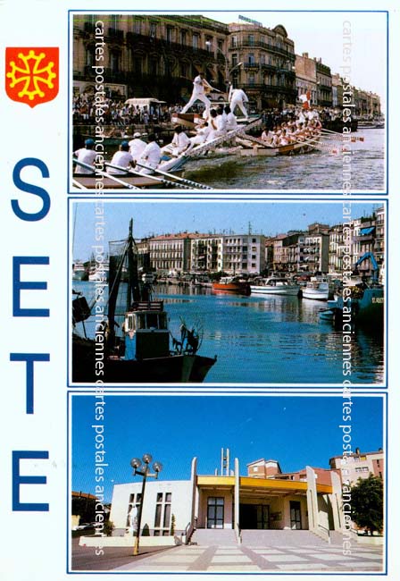 Cartes postales anciennes > CARTES POSTALES > carte postale ancienne > cartes-postales-ancienne.com Occitanie Herault Sete