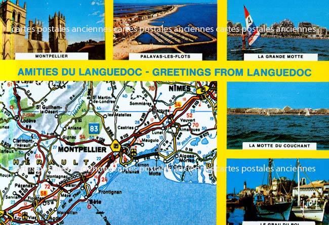 Cartes postales anciennes > CARTES POSTALES > carte postale ancienne > cartes-postales-ancienne.com Occitanie Herault Montpellier