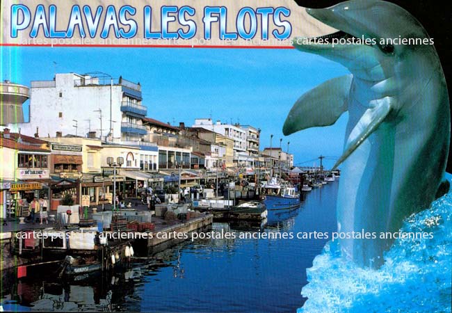 Cartes postales anciennes > CARTES POSTALES > carte postale ancienne > cartes-postales-ancienne.com Occitanie Herault Palavas Les Flots