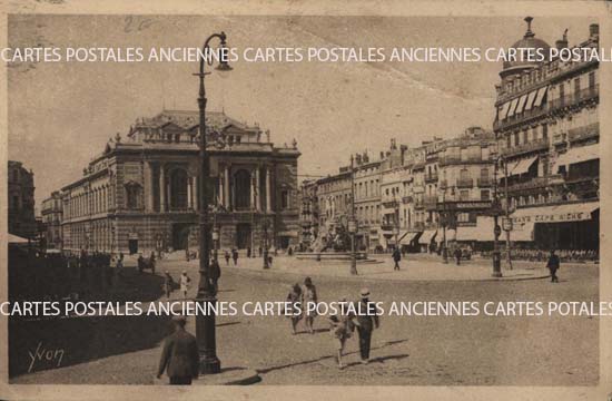 Cartes postales anciennes > CARTES POSTALES > carte postale ancienne > cartes-postales-ancienne.com Occitanie Herault Montpellier