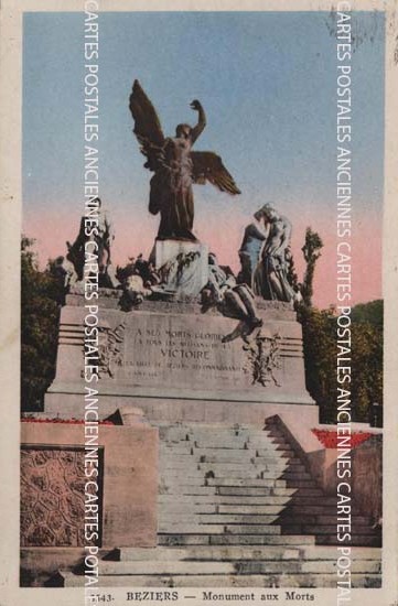 Cartes postales anciennes > CARTES POSTALES > carte postale ancienne > cartes-postales-ancienne.com Occitanie Herault Beziers