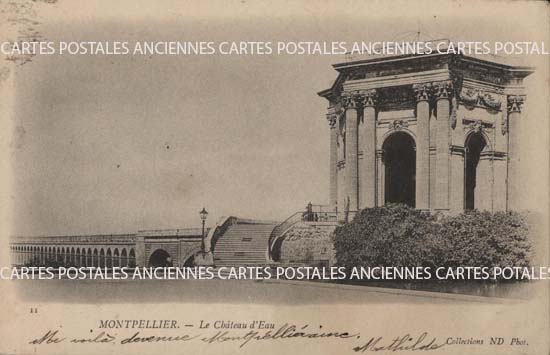 Cartes postales anciennes > CARTES POSTALES > carte postale ancienne > cartes-postales-ancienne.com Occitanie Herault Montpellier