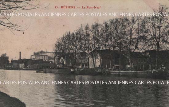 Cartes postales anciennes > CARTES POSTALES > carte postale ancienne > cartes-postales-ancienne.com Occitanie Herault Beziers