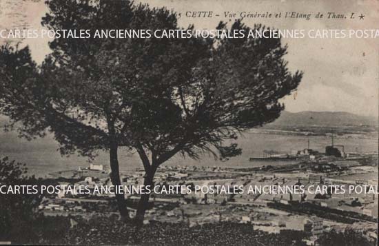 Cartes postales anciennes > CARTES POSTALES > carte postale ancienne > cartes-postales-ancienne.com Occitanie Herault Sete