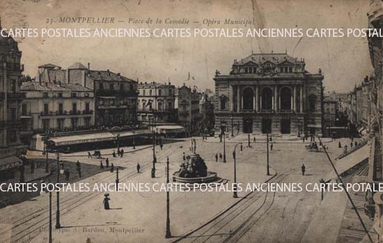 Cartes postales anciennes > CARTES POSTALES > carte postale ancienne > cartes-postales-ancienne.com Occitanie Herault Montpellier