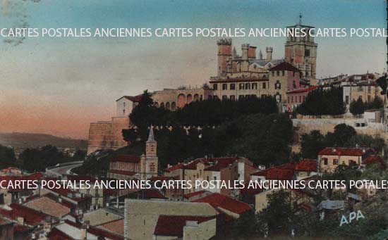 Cartes postales anciennes > CARTES POSTALES > carte postale ancienne > cartes-postales-ancienne.com Occitanie Herault Beziers