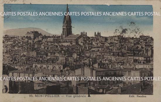 Cartes postales anciennes > CARTES POSTALES > carte postale ancienne > cartes-postales-ancienne.com Occitanie Herault Montpellier