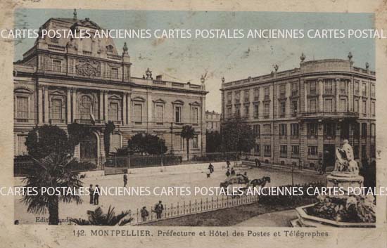 Cartes postales anciennes > CARTES POSTALES > carte postale ancienne > cartes-postales-ancienne.com Occitanie Herault Montpellier