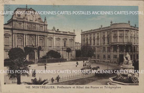 Cartes postales anciennes > CARTES POSTALES > carte postale ancienne > cartes-postales-ancienne.com Occitanie Herault Montpellier