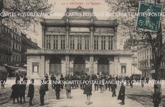 Cartes postales anciennes > CARTES POSTALES > carte postale ancienne > cartes-postales-ancienne.com Occitanie Herault Beziers