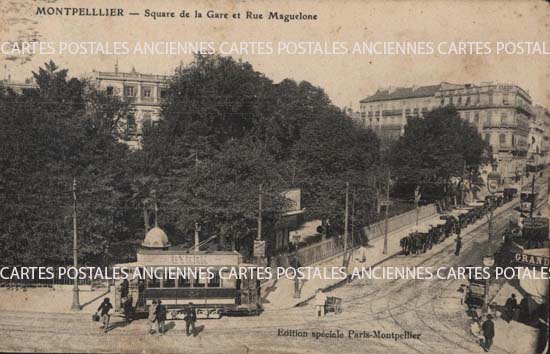 Cartes postales anciennes > CARTES POSTALES > carte postale ancienne > cartes-postales-ancienne.com Occitanie Herault Montpellier