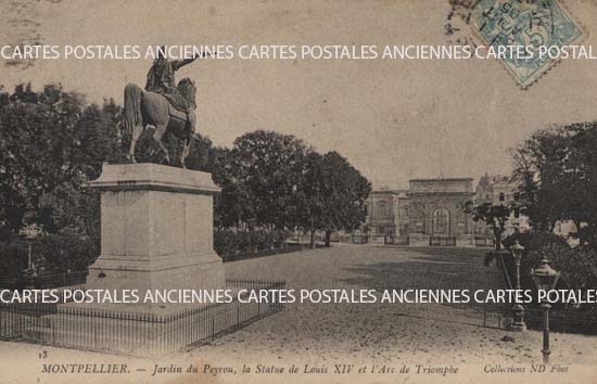 Cartes postales anciennes > CARTES POSTALES > carte postale ancienne > cartes-postales-ancienne.com Occitanie Herault Montpellier