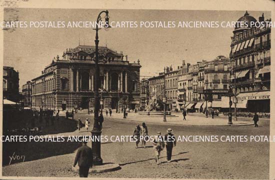 Cartes postales anciennes > CARTES POSTALES > carte postale ancienne > cartes-postales-ancienne.com Occitanie Herault Montpellier
