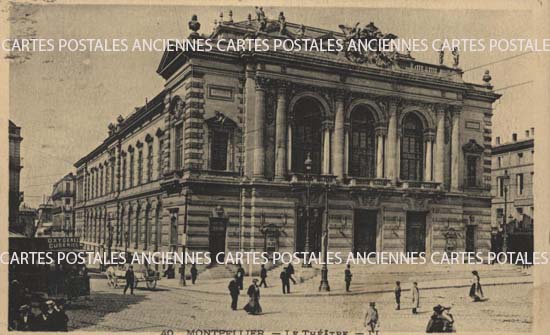 Cartes postales anciennes > CARTES POSTALES > carte postale ancienne > cartes-postales-ancienne.com Occitanie Herault Montpellier