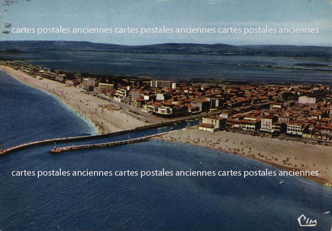 Cartes postales anciennes > CARTES POSTALES > carte postale ancienne > cartes-postales-ancienne.com Occitanie Herault Palavas Les Flots