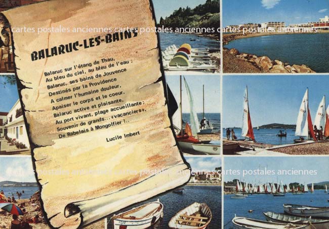 Cartes postales anciennes > CARTES POSTALES > carte postale ancienne > cartes-postales-ancienne.com Occitanie Herault Balaruc Les Bains