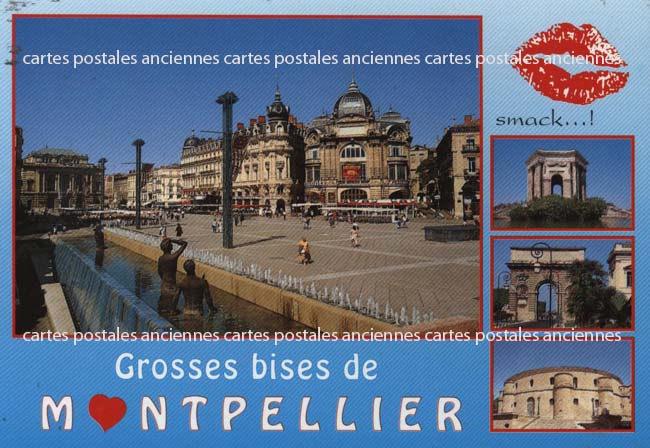 Cartes postales anciennes > CARTES POSTALES > carte postale ancienne > cartes-postales-ancienne.com Occitanie Herault Montpellier