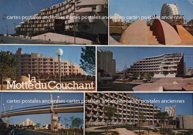 Cartes postales anciennes > CARTES POSTALES > carte postale ancienne > cartes-postales-ancienne.com Occitanie Herault La Grande Motte