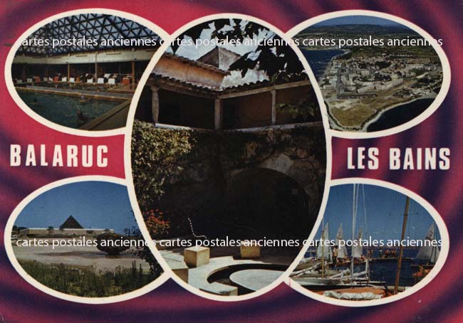 Cartes postales anciennes > CARTES POSTALES > carte postale ancienne > cartes-postales-ancienne.com Occitanie Herault Balaruc Les Bains