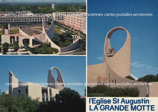 Cartes postales anciennes > CARTES POSTALES > carte postale ancienne > cartes-postales-ancienne.com Occitanie Herault La Grande Motte