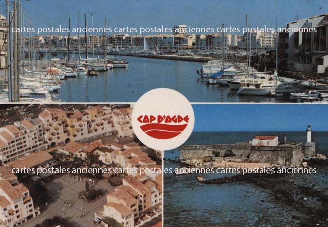 Cartes postales anciennes > CARTES POSTALES > carte postale ancienne > cartes-postales-ancienne.com Occitanie Herault Agde