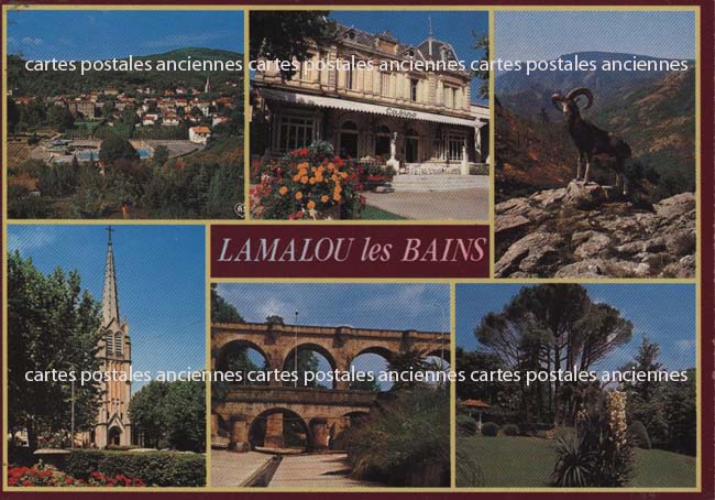 Cartes postales anciennes > CARTES POSTALES > carte postale ancienne > cartes-postales-ancienne.com Occitanie Herault Lamalou Les Bains