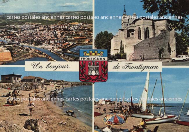 Cartes postales anciennes > CARTES POSTALES > carte postale ancienne > cartes-postales-ancienne.com Occitanie Herault Frontignan