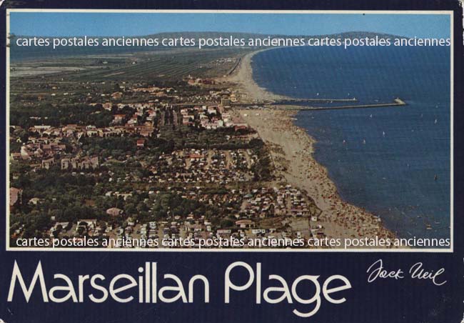 Cartes postales anciennes > CARTES POSTALES > carte postale ancienne > cartes-postales-ancienne.com Occitanie Herault Marseillan