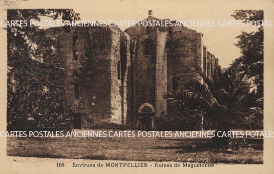 Cartes postales anciennes > CARTES POSTALES > carte postale ancienne > cartes-postales-ancienne.com Occitanie Herault Villeneuve Les Maguelone