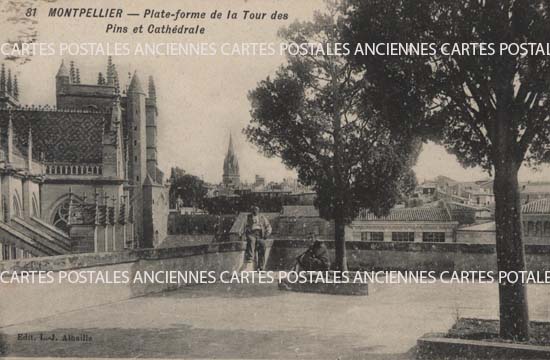 Cartes postales anciennes > CARTES POSTALES > carte postale ancienne > cartes-postales-ancienne.com Occitanie Herault Montpellier