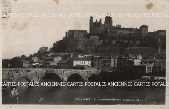 Cartes postales anciennes > CARTES POSTALES > carte postale ancienne > cartes-postales-ancienne.com Occitanie Herault Beziers