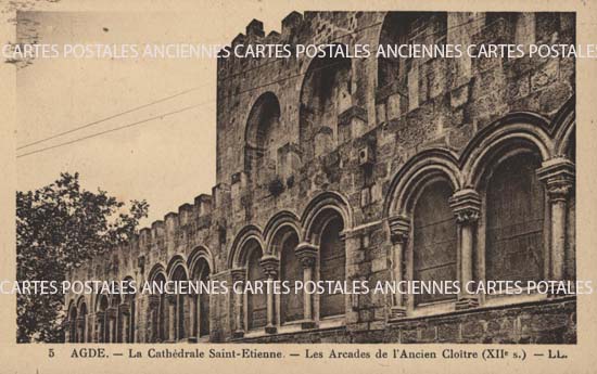 Cartes postales anciennes > CARTES POSTALES > carte postale ancienne > cartes-postales-ancienne.com Occitanie Herault Agde