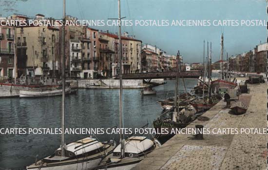 Cartes postales anciennes > CARTES POSTALES > carte postale ancienne > cartes-postales-ancienne.com Occitanie Herault Sete