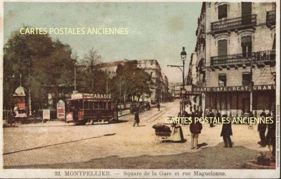 Cartes postales anciennes > CARTES POSTALES > carte postale ancienne > cartes-postales-ancienne.com Occitanie Herault Montpellier