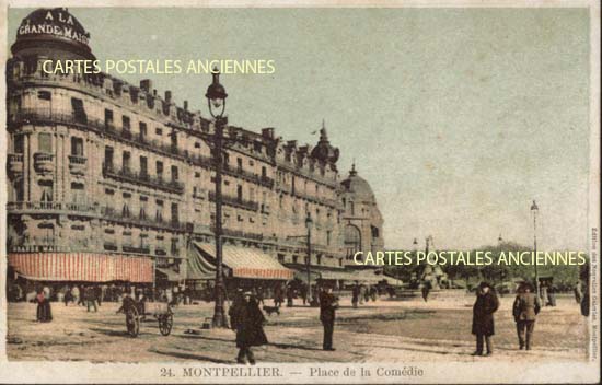 Cartes postales anciennes > CARTES POSTALES > carte postale ancienne > cartes-postales-ancienne.com Occitanie Herault Montpellier
