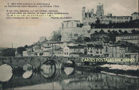 Cartes postales anciennes > CARTES POSTALES > carte postale ancienne > cartes-postales-ancienne.com Occitanie Herault Beziers