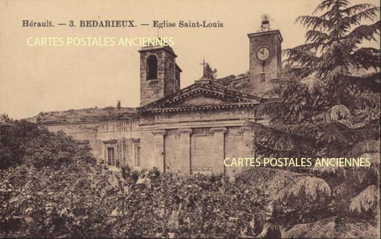 Cartes postales anciennes > CARTES POSTALES > carte postale ancienne > cartes-postales-ancienne.com Occitanie Herault Bedarieux