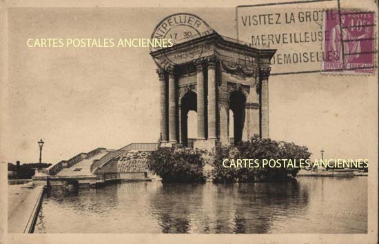 Cartes postales anciennes > CARTES POSTALES > carte postale ancienne > cartes-postales-ancienne.com Occitanie Herault Montpellier